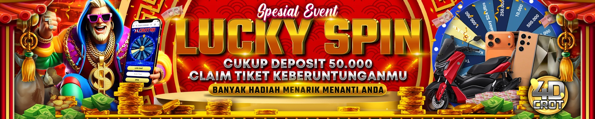 EVENT LUCKYSPIN CROT4D
